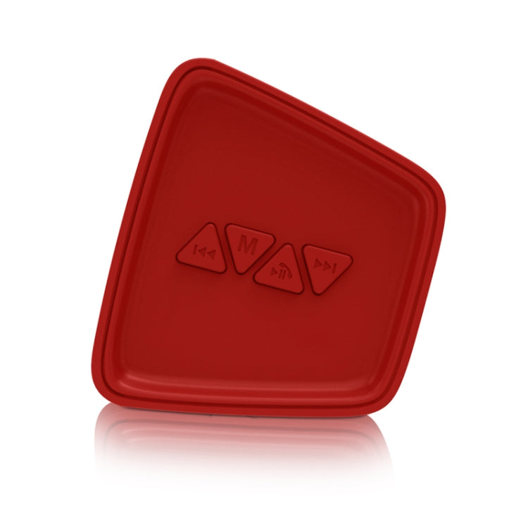 NewRixing NR-3021 TWS Hollow Triangle Pattern Bluetooth Speaker(Red)