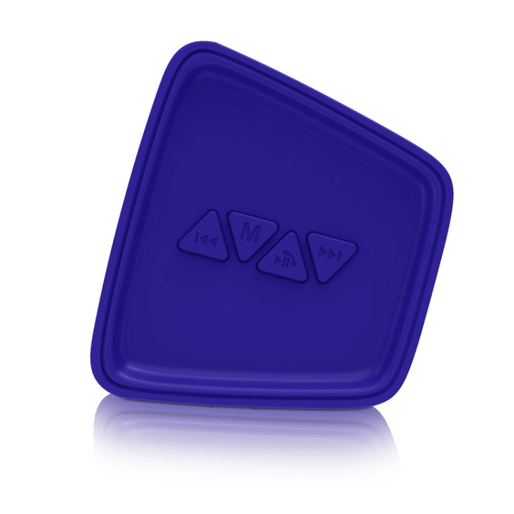 NewRixing NR-3021 TWS Hollow Triangle Pattern Bluetooth Speaker(Blue)