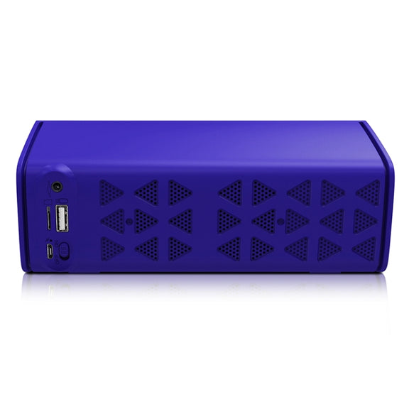 NewRixing NR-3021 TWS Hollow Triangle Pattern Bluetooth Speaker(Blue)