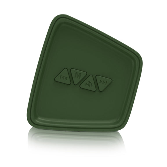NewRixing NR-3021 TWS Hollow Triangle Pattern Bluetooth Speaker(Green)