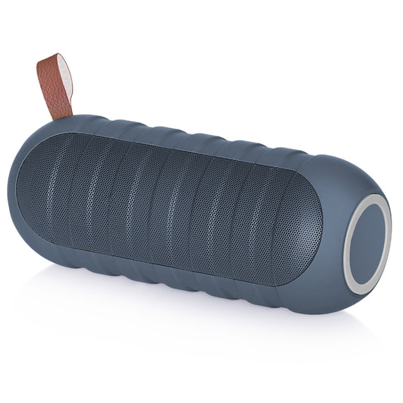 NewRixing NR-3025 TWS Outdoor Portable Splashproof Bluetooth Speaker with Flashlight Function(Blue)