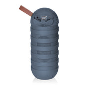 NewRixing NR-3025 TWS Outdoor Portable Splashproof Bluetooth Speaker with Flashlight Function(Blue)