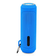 NewRixing NR-4016A TWS Outdoor Splashproof Bluetooth Speaker with Carabiner Handle & SOS Flashlight(Blue) - free shipping - PMC Jewellery - Order now!