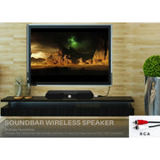 NewRixing NR-4017A TWS Graffiti Soundbar Bluetooth Speaker with Knob(Music Melody)