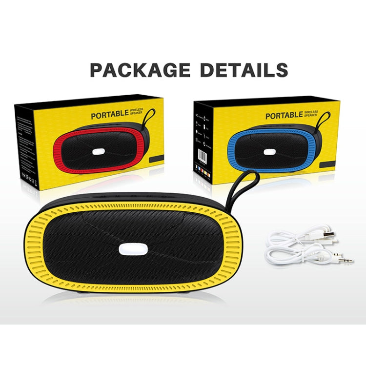NewRixing NR-4022 TWS Two-color Bluetooth Speaker with Handle(Orange)