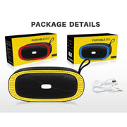 NewRixing NR-4022 TWS Two-color Bluetooth Speaker with Handle(Orange)