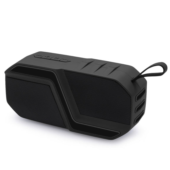 NewRixing NR-5019 Outdoor Portable Bluetooth Speaker, Support Hands-free Call / TF Card / FM / U Disk(Black)