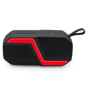 NewRixing NR-5019 Outdoor Portable Bluetooth Speaker, Support Hands-free Call / TF Card / FM / U Disk(Red)
