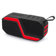 NewRixing NR-5019 Outdoor Portable Bluetooth Speaker, Support Hands-free Call / TF Card / FM / U Disk(Red)