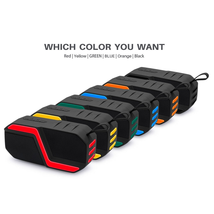 NewRixing NR-5019 Outdoor Portable Bluetooth Speaker, Support Hands-free Call / TF Card / FM / U Disk(Red)