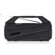 NewRixing NR-4025FM Outdoor Splash-proof Water Portable Bluetooth Speaker, Support Hands-free Call / TF Card / FM / U Disk(Black)