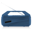 NewRixing NR-4025FM Outdoor Splash-proof Water Portable Bluetooth Speaker, Support Hands-free Call / TF Card / FM / U Disk(Blue) - Desktop Speaker by NewRixing | Online Shopping South Africa | PMC Jewellery | Buy Now Pay Later Mobicred