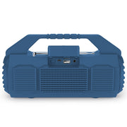 NewRixing NR-4025FM Outdoor Splash-proof Water Portable Bluetooth Speaker, Support Hands-free Call / TF Card / FM / U Disk(Blue)