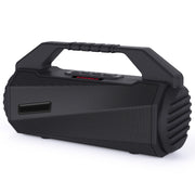 NewRixing NR-4025P with Screen Outdoor Splash-proof Water Portable Bluetooth Speaker, Support Hands-free Call / TF Card / FM / U Disk(Black)