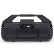 NewRixing NR-4025P with Screen Outdoor Splash-proof Water Portable Bluetooth Speaker, Support Hands-free Call / TF Card / FM / U Disk(Black)