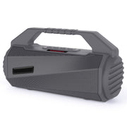 NewRixing NR-4025P with Screen Outdoor Splash-proof Water Portable Bluetooth Speaker, Support Hands-free Call / TF Card / FM / U Disk(Grey)