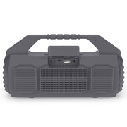 NewRixing NR-4025P with Screen Outdoor Splash-proof Water Portable Bluetooth Speaker, Support Hands-free Call / TF Card / FM / U Disk(Grey)