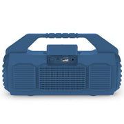 NewRixing NR-4025P with Screen Outdoor Splash-proof Water Portable Bluetooth Speaker, Support Hands-free Call / TF Card / FM / U Disk(Blue)