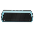 NewRixing NR-5000 IPX5 High Fidelity Bluetooth Speaker, Support Hands-free Call / TF Card / FM / U Disk(Blue) - free shipping - PMC Jewellery - Order now!