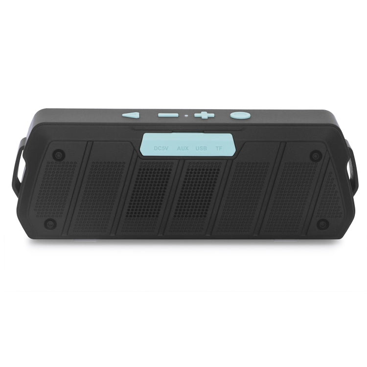 NewRixing NR-5000 IPX5 High Fidelity Bluetooth Speaker, Support Hands-free Call / TF Card / FM / U Disk(Blue)