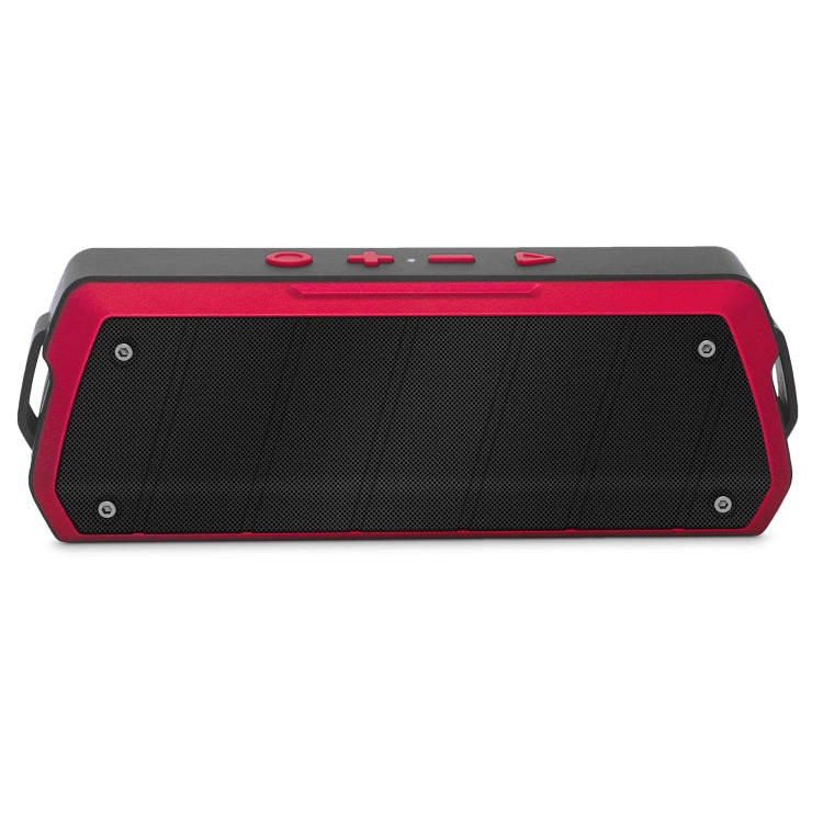 NewRixing NR-5000 IPX5 High Fidelity Bluetooth Speaker, Support Hands-free Call / TF Card / FM / U Disk(Red)