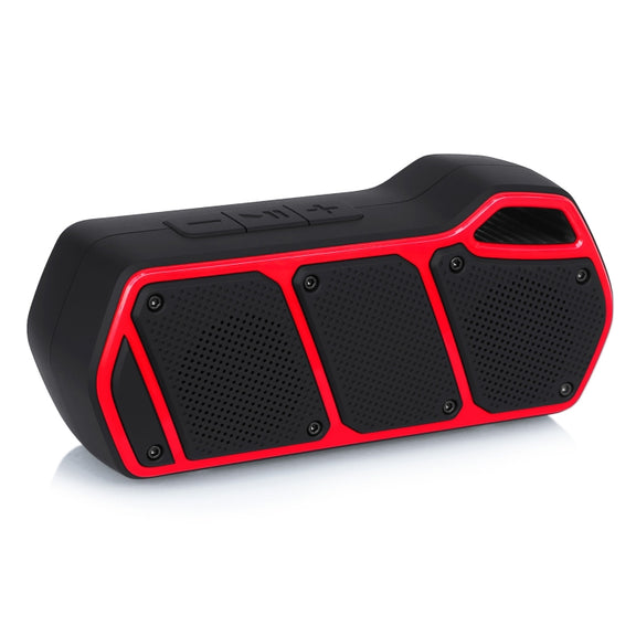NewRixing NR-5011 Outdoor Portable Bluetooth Speakerr, Support Hands-free Call / TF Card / FM / U Disk(Red)