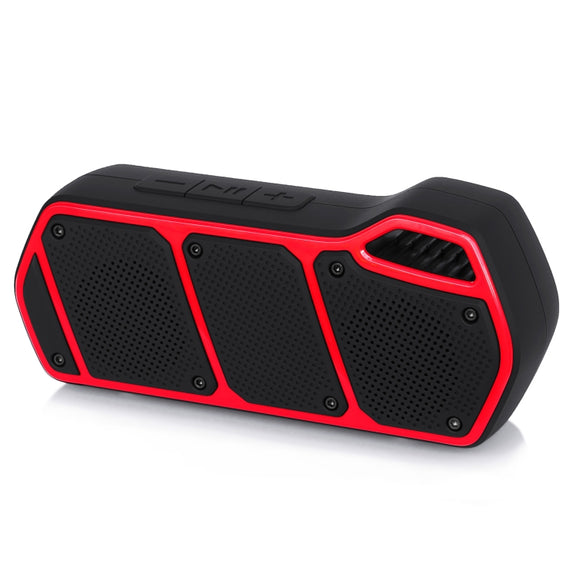 NewRixing NR-5011 Outdoor Portable Bluetooth Speakerr, Support Hands-free Call / TF Card / FM / U Disk(Red)