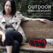 NewRixing NR-5011 Outdoor Portable Bluetooth Speakerr, Support Hands-free Call / TF Card / FM / U Disk(Red)