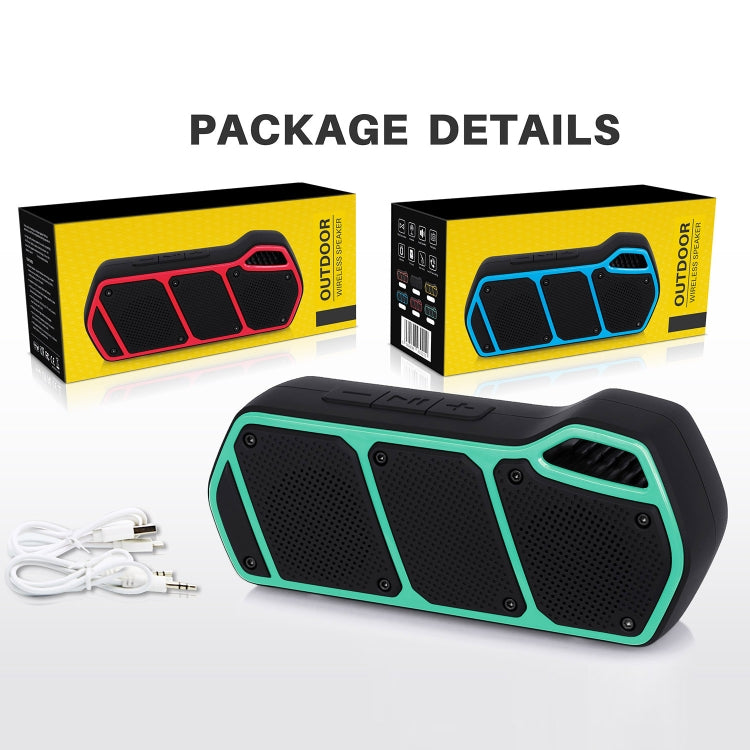 NewRixing NR-5011 Outdoor Portable Bluetooth Speakerr, Support Hands-free Call / TF Card / FM / U Disk(Orange)