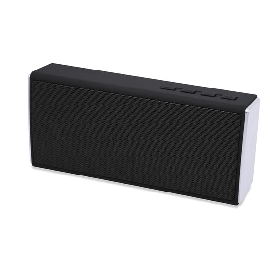 NewRixing NR-5012 Desktop Plating Bluetooth Speakerr, Support Hands-free Call / TF Card / FM / U Disk(Black)