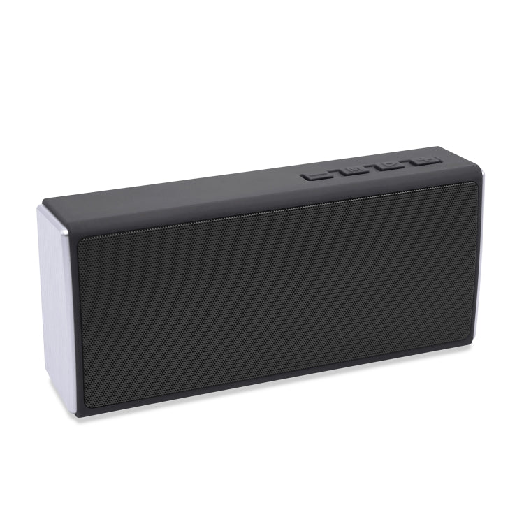 NewRixing NR-5012 Desktop Plating Bluetooth Speakerr, Support Hands-free Call / TF Card / FM / U Disk(Grey)