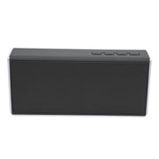 NewRixing NR-5012 Desktop Plating Bluetooth Speakerr, Support Hands-free Call / TF Card / FM / U Disk(Grey)