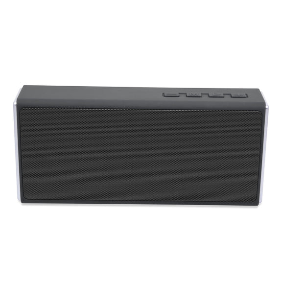 NewRixing NR-5012 Desktop Plating Bluetooth Speakerr, Support Hands-free Call / TF Card / FM / U Disk(Grey)