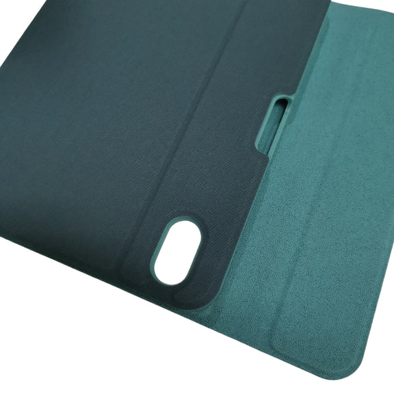 HK006 Square Keys Detachable Bluetooth Keyboard Leather Tablet Case with Holder for iPad mini 6(Mint Green)