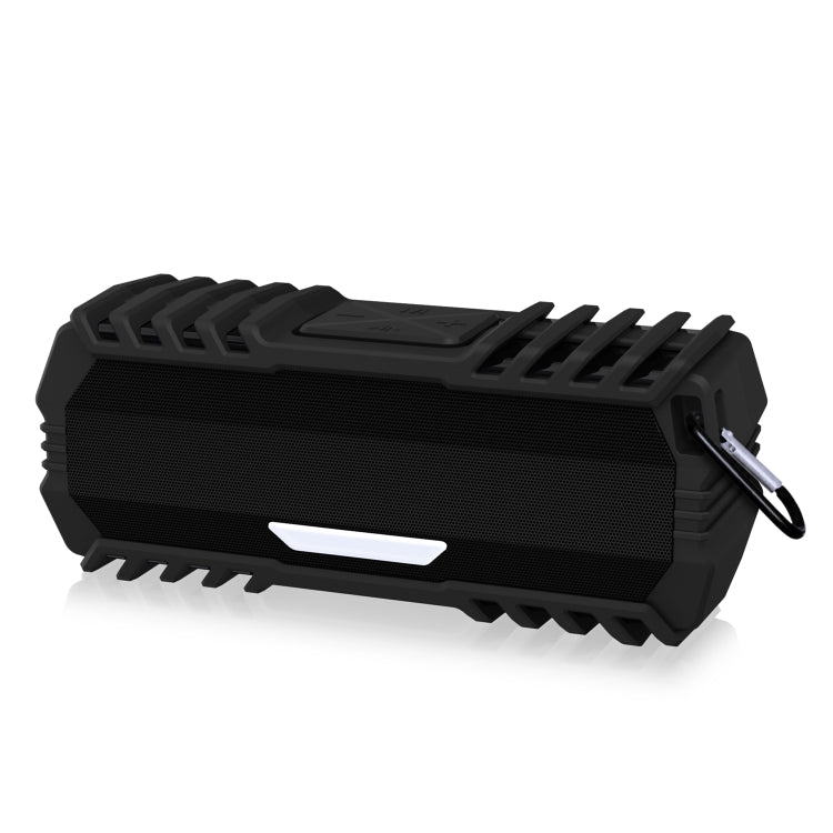 NewRixing NR-5015 Outdoor Portable Bluetooth Speakerr with Hook, Support Hands-free Call / TF Card / FM / U Disk(Black)
