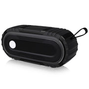 NewRixing NR-5016 Outdoor Splash-proof Water Bluetooth Speaker, Support Hands-free Call / TF Card / FM / U Disk(Black)