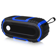 NewRixing NR-5016 Outdoor Splash-proof Water Bluetooth Speaker, Support Hands-free Call / TF Card / FM / U Disk(Blue)
