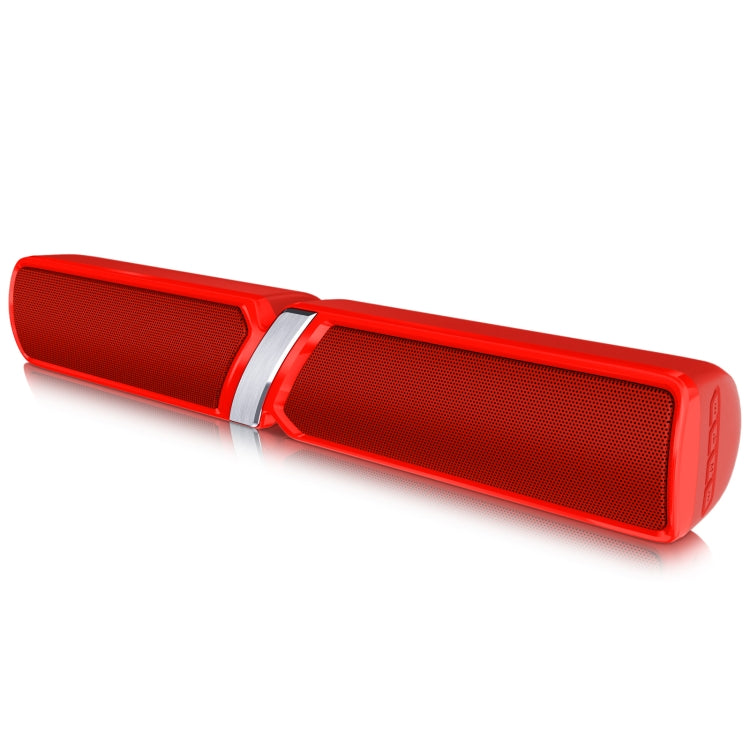 NewRixing NR-6017 Outdoor Portable Bluetooth Speaker, Support Hands-free Call / TF Card / FM / U Disk(Red)