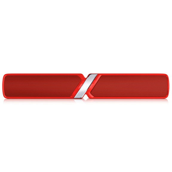 NewRixing NR-6017 Outdoor Portable Bluetooth Speaker, Support Hands-free Call / TF Card / FM / U Disk(Red)
