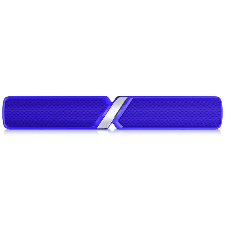 NewRixing NR-6017 Outdoor Portable Bluetooth Speaker, Support Hands-free Call / TF Card / FM / U Disk(Blue)