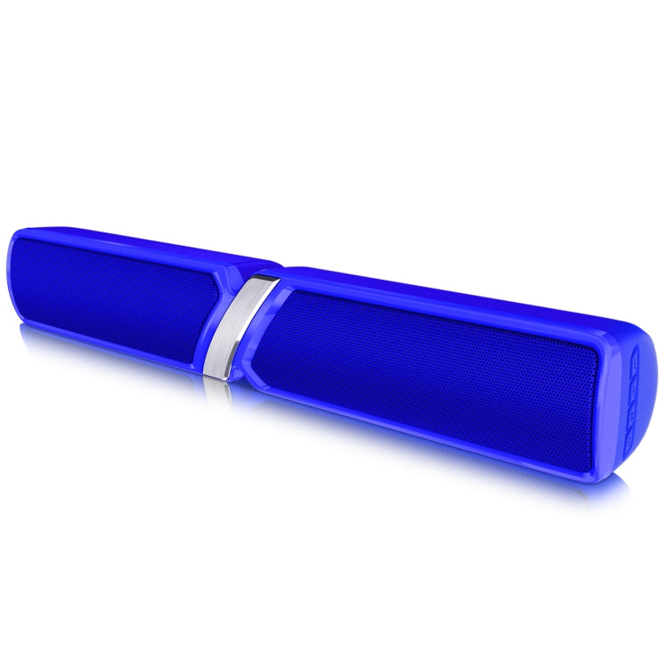 NewRixing NR-6017 Outdoor Portable Bluetooth Speaker, Support Hands-free Call / TF Card / FM / U Disk(Blue)