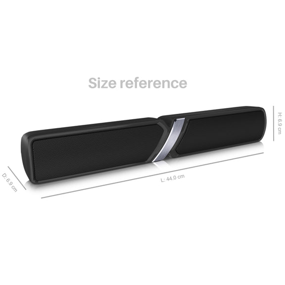 NewRixing NR-6017 Outdoor Portable Bluetooth Speaker, Support Hands-free Call / TF Card / FM / U Disk(Blue)