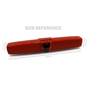 NewRixing NR-7017 Outdoor Portable Bluetooth Speaker, Support Hands-free Call / TF Card / FM / U Disk(Red)