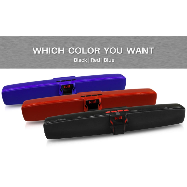 NewRixing NR-7017 Outdoor Portable Bluetooth Speaker, Support Hands-free Call / TF Card / FM / U Disk(Red)