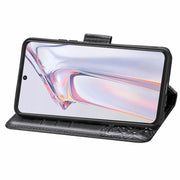 For Blackview A100 Butterfly Love Flower Embossed Horizontal Flip Leather Case with Holder & Card Slots & Wallet & Lanyard(Black)