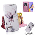 For Galaxy A51 Coloured Drawing Horizontal Flip Leather Case, with Holder & Card Slots & Wallet(Magnolia Flower) - Galaxy Phone Cases by PMC TechLife | Online Shopping South Africa | PMC TechLife