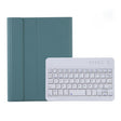 A06B Ultra-thin Detachable Bluetooth Keyboard Leather Case with Pen Slot & Holder for iPad mini 6 / mini 7(Dark Green) - For iPad mini by PMC TechLife | Online Shopping South Africa | PMC TechLife | Buy Now Pay Later Mobicred
