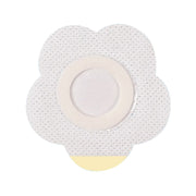 50pcs 043 Non-woven Stickers Wound Anti-seepage Three-volt Medicinal Patch, Size:7x7x3cm (Plum Shape)
