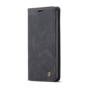 For Galaxy A10s CaseMe-013 Multifunctional Horizontal Flip Leather Case with Card Slot & Holder & Wallet(Black)