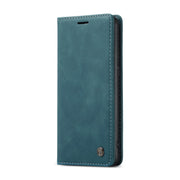 For Galaxy A10s CaseMe-013 Multifunctional Horizontal Flip Leather Case with Card Slot & Holder & Wallet(Blue)